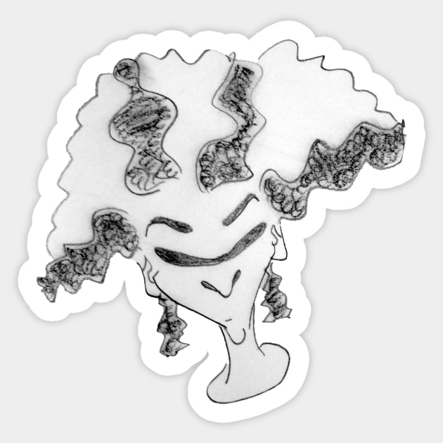 Curly Stripes Sticker by mjohmy